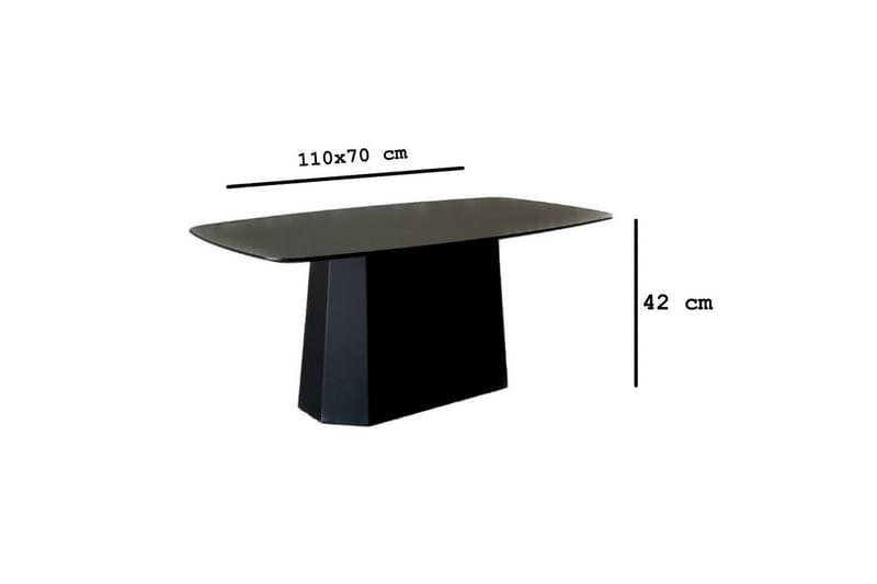 Miu Soffbord 100 cm - Svart - Möbler - Bord & matgrupper - Soffbord