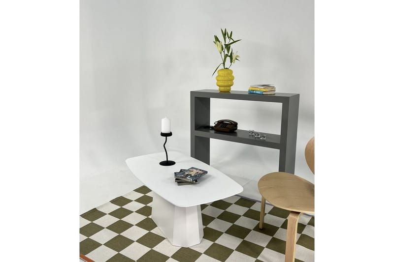 Miu Soffbord 100 cm - Vit - Möbler - Bord & matgrupper - Soffbord