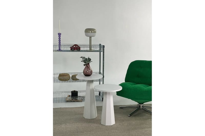 Miu Soffbord 35 cm - Vit - Möbler - Bord & matgrupper - Soffbord