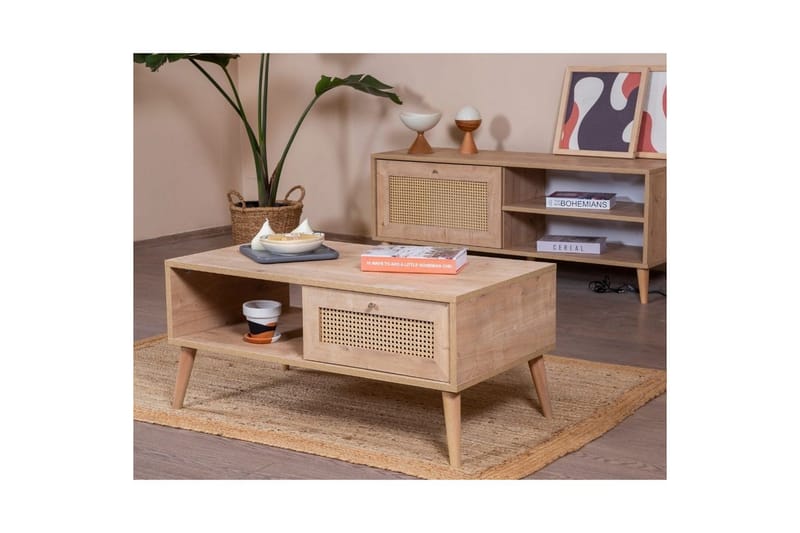 Mjudi Soffbord 55 cm - Brun - Möbler - Bord & matgrupper - Soffbord