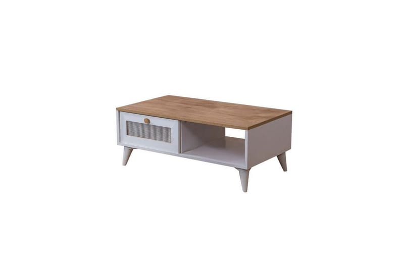 Mjudi Soffbord 55 cm - Brun/Vit - Möbler - Bord & matgrupper - Soffbord