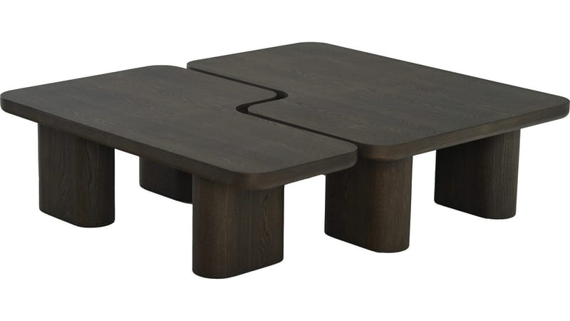 Modulo Rektangulärt Soffbord i Ek - Brun - Möbler - Bord & matgrupper - Soffbord
