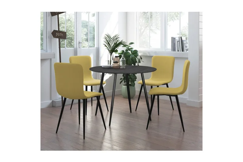 Monza Matbord Rund 100 cm - Antracit - Möbler - Bord & matgrupper - Matbord & köksbord