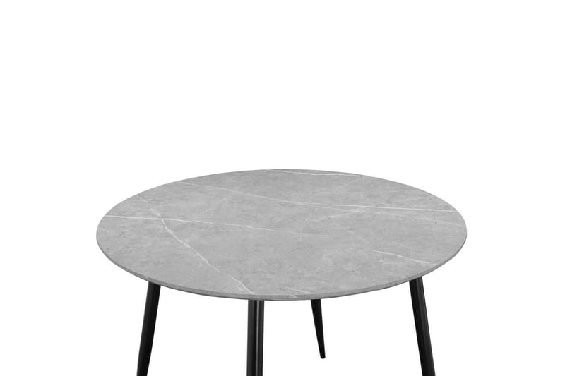 Monza Matbord Rund 100 cm - Grå - Möbler - Bord & matgrupper - Matbord & köksbord