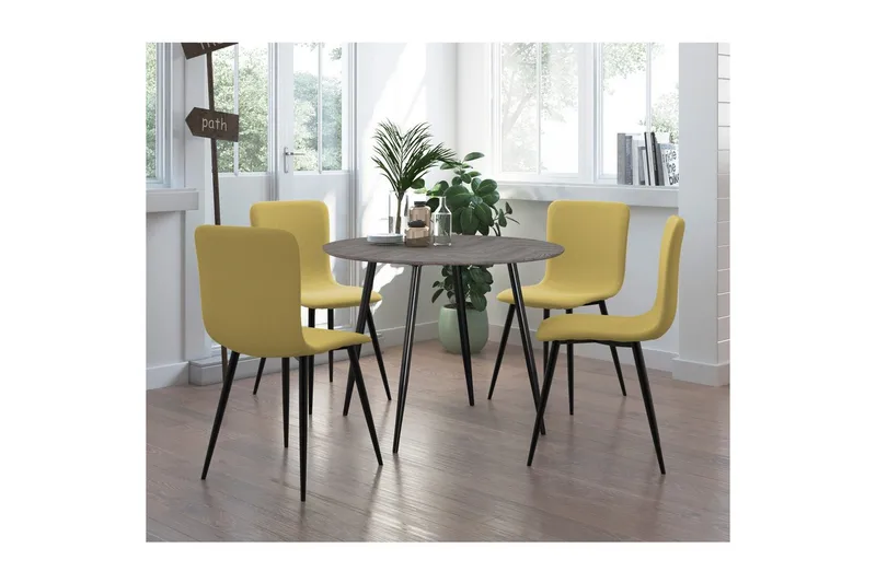 Monza Matbord Rund 100 cm - Vit - Möbler - Bord & matgrupper - Matbord & köksbord