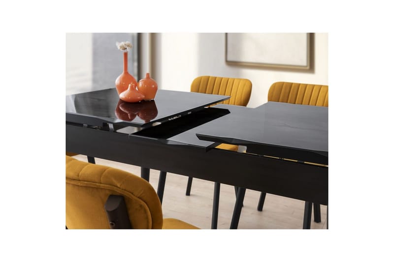 Morin Matbord 130 cm Rektangulär - Svart - Möbler - Bord & matgrupper - Matbord & köksbord