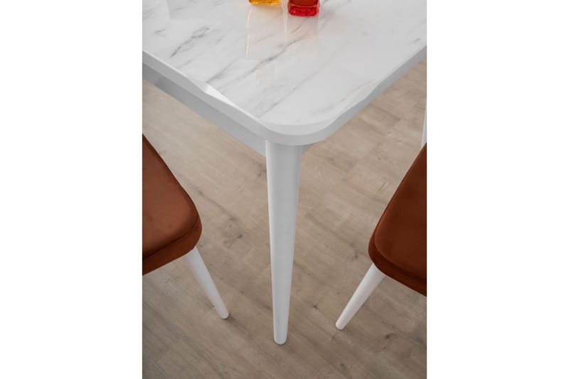 Morin Matbord 130 cm Rektangulär - Vit - Möbler - Bord & matgrupper - Matbord & k öksbord