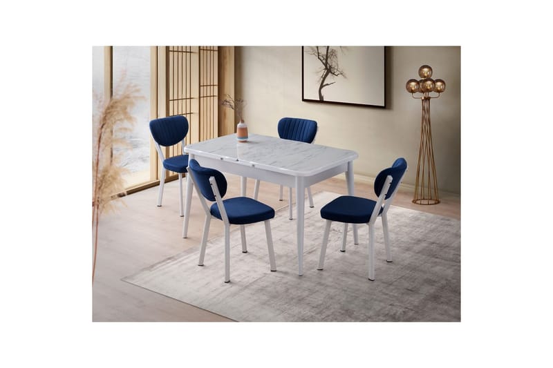 Morin Matbord 130 cm Rektangulär - Vit - Möbler - Bord & matgrupper - Matbord & köksbord