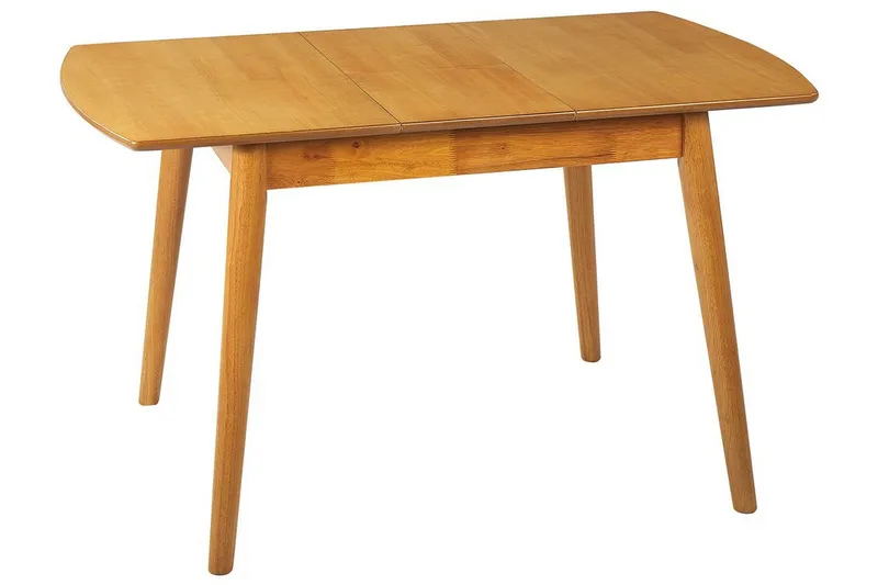 Morinville Matbord Förlängningsbart 100-130x80 cm, Ljusbrun