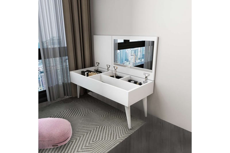 Morven Sminkbord 79,4 cm - Vit - Möbler - Bord & matgrupper - Sminkbord & toalettbord