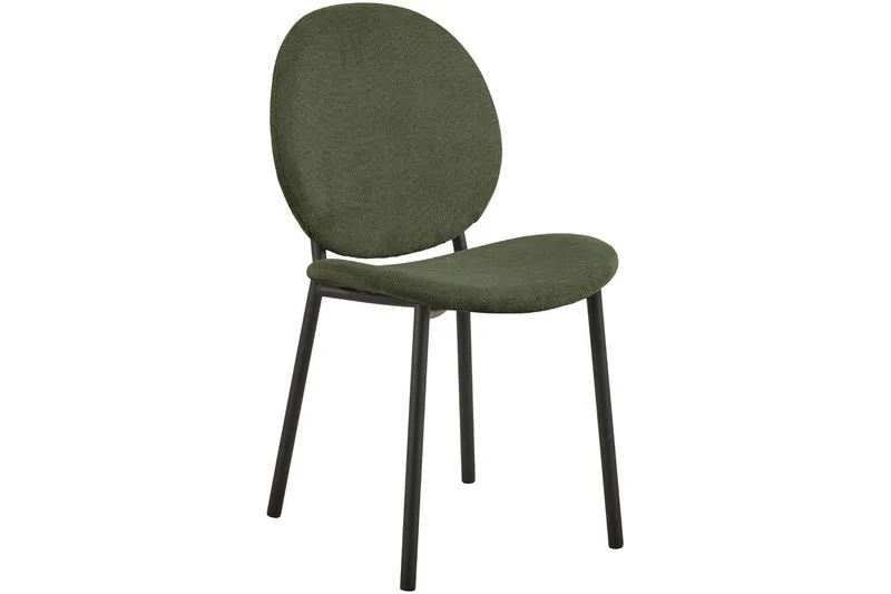 Motona Matgrupp 160 cm + 4 st Toroni Matstolar - Svart/Grön - Möbler - Bord & matgrupper - Matgrupper