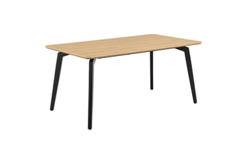 Motona Matgrupp 160 cm + 4 st Romia Matstolar - Svart - Möbler - Bord & matgrupper - Matgrupper
