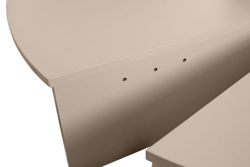 Mukund Soffbord 90 cm Rund - Mink - Möbler - Bord & matgrupper - Soffbord