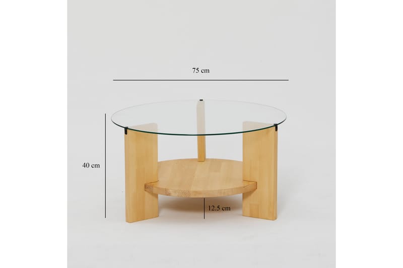 Mumondo Soffbord 75 cm Brun - Hanah Home - Möbler - Bord & matgrupper - Soffbord