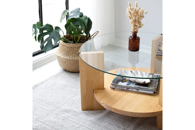 Mumondo Soffbord 75 cm Brun - Hanah Home - Möbler - Bord & matgrupper - Soffbord