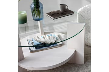 Mumondo Soffbord 75 cm Vit - Hanah Home - Möbler - Bord & matgrupper - Soffbord