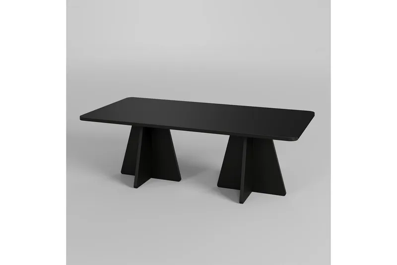 Munne Soffbord 120 cm, Svart