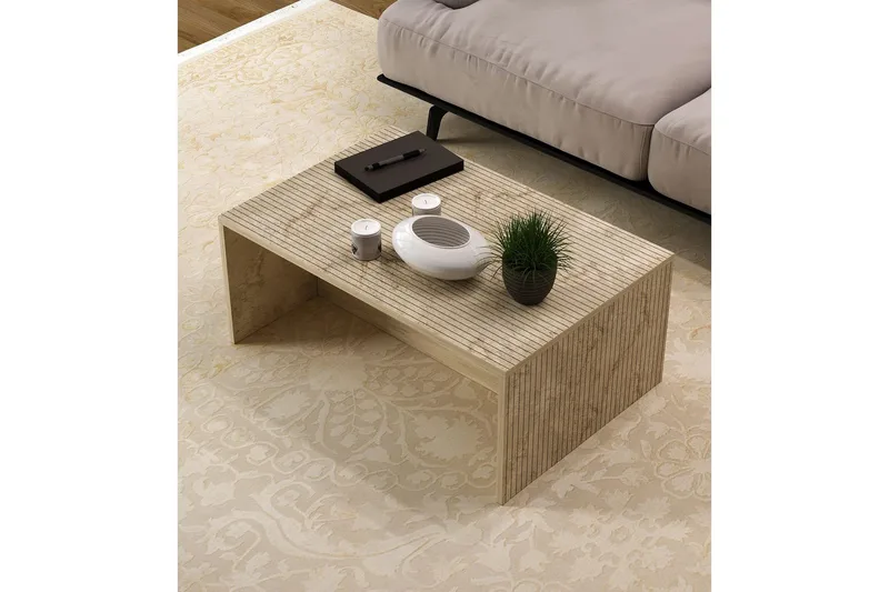 Naro Soffbord 90 cm - Beige - Möbler - Bord & matgrupper - Soffbord