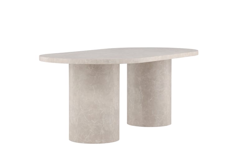 Narvik Dining Table 100x200 cm - Beige Marblelook  / - Beige - Möbler - Bord & matgrupper - Matbord & köksbord