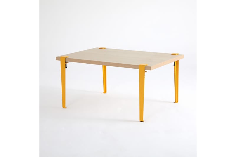 Neda Soffbord 90x60 cm Brun/Gul - Hanah Home - Möbler - Bord & matgrupper - Soffbord