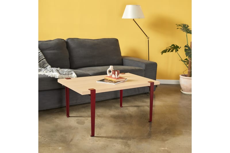 Neda Soffbord 90x60 cm Mörkbrun - Hanah Home - Möbler - Bord & matgrupper - Soffbord