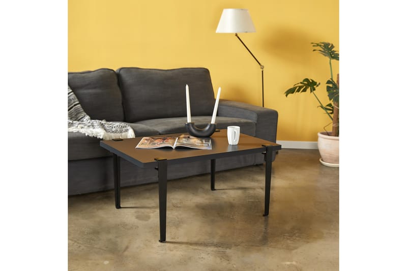 Neda Soffbord 90x60 cm Svart - Hanah Home - Möbler - Bord & matgrupper - Soffbord