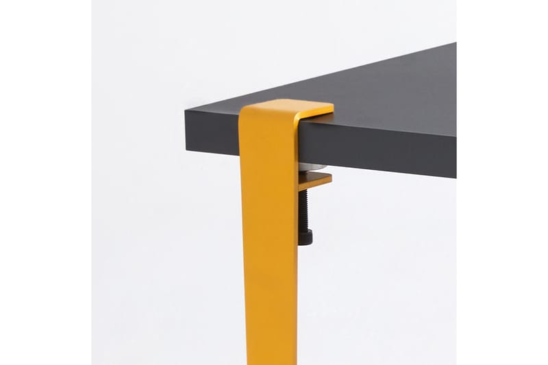 Neda Soffbord 90x60 cm Svart/Gul - Hanah Home - Möbler - Bord & matgrupper - Soffbord