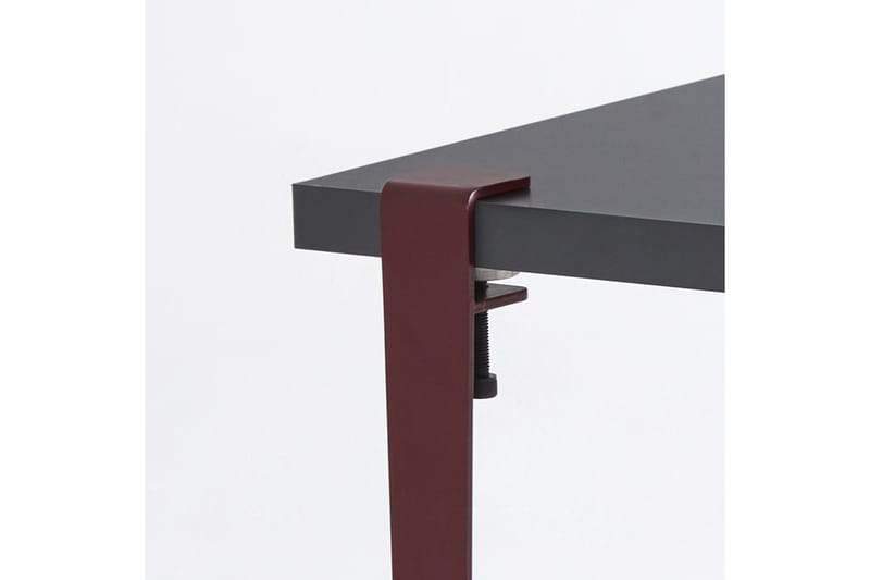 Neda Soffbord 90x60 cm Svart/Röd - Hanah Home - Möbler - Bord & matgrupper - Soffbord