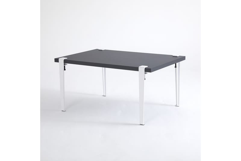 Neda Soffbord 90x60 cm Svart/Vit - Hanah Home - Möbler - Bord & matgrupper - Soffbord