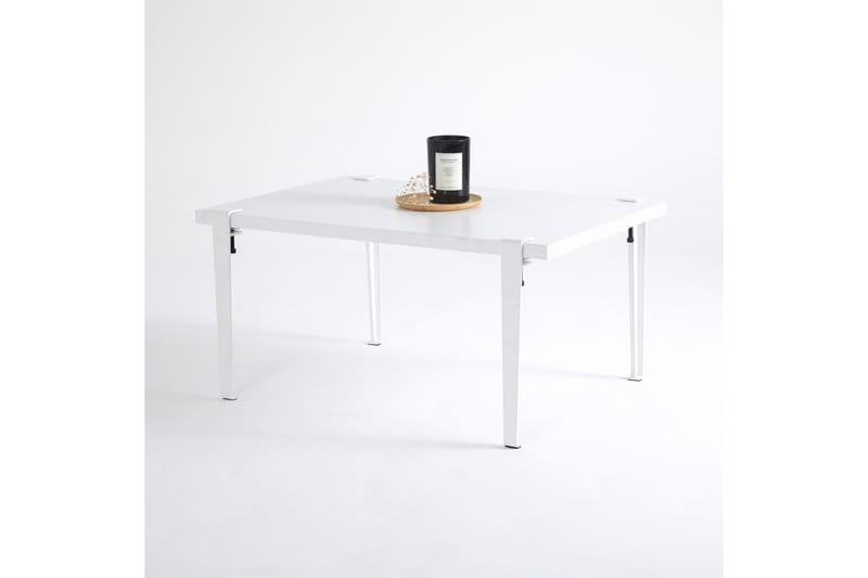 Neda Soffbord 90x60 cm Vit - Hanah Home - Möbler - Bord & matgrupper - Soffbord