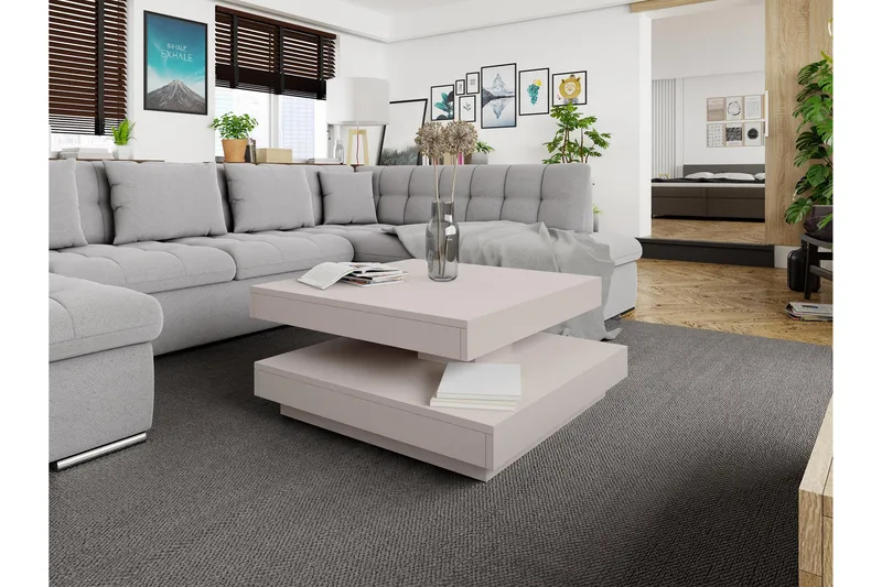 Nenani Soffbord 70 cm - Beige - Möbler - Bord & matgrupper - Soffbord