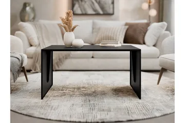Nerima Soffbord 100 cm Rektangulärt i Trä - Svart - Möbler - Bord & matgrupper - Soffbord