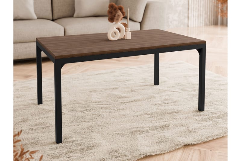 Nerima Soffbord 100 cm - Svart/Brun - Möbler - Bord & matgrupper - Soffbord