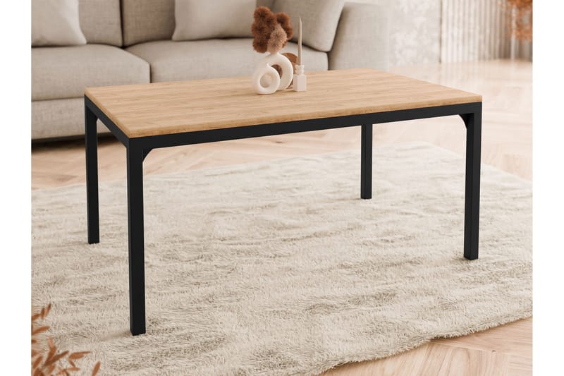 Nerima Soffbord 100 cm - Svart/Brun - Möbler - Bord & matgrupper - Soffbord