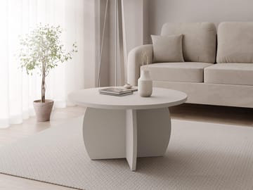 Neyloren Soffbord rund 74 cm - beige - Möbler - Bord & matgrupper - Soffbord