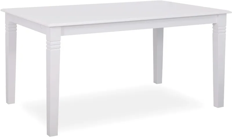 Nidingen matbord förlängningsbart 140-230 cm långt, Vit