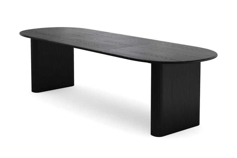 Noira Förlängningsbart Matbord 220/320x100 cm Fanér, Svartlaserad ek