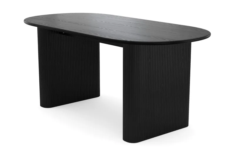 Noira Matbord 180x90 cm Fanér, Svartlaserad ek