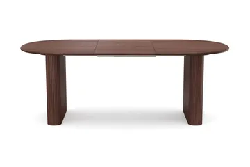 Noira Matgrupp 160-220 cm förlängningsbart i Valnöt med 6 Ronja Matstolar - Valnöt - Möbler - Bord & matgrupper - Matgrupper