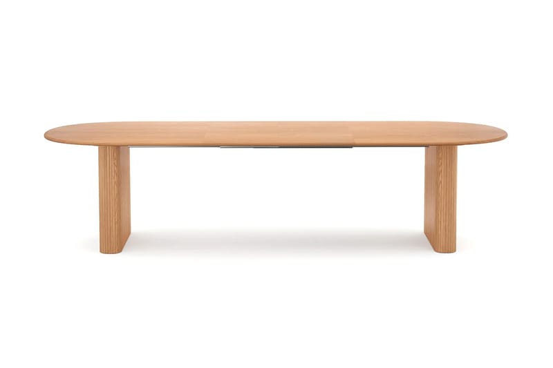 Noira Matgrupp 220-320 cm förlängningsbart i Ek med 6 Ronja Matstolar - Sand/Ek - Möbler - Bord & matgrupper - Matgrupper