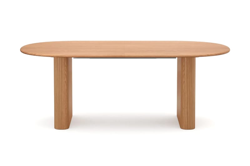 Noira Matgrupp 220-320 cm förlängningsbart i Ek med 6 Ronja Matstolar - Sand/Ek - Möbler - Bord & matgrupper - Matgrupper