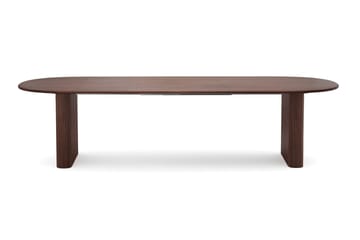 Noira Matgrupp 220-320 cm förlängningsbart i Valnöt med 6 Ronja Matstolar - Valnöt - Möbler - Bord & matgrupper - Matgrupper