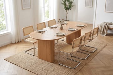 Noira Matgrupp förlängningsbart 160-220 cm Ek med 6 Build Matstolar - Ek - Möbler - Bord & matgrupper - Matgrupper