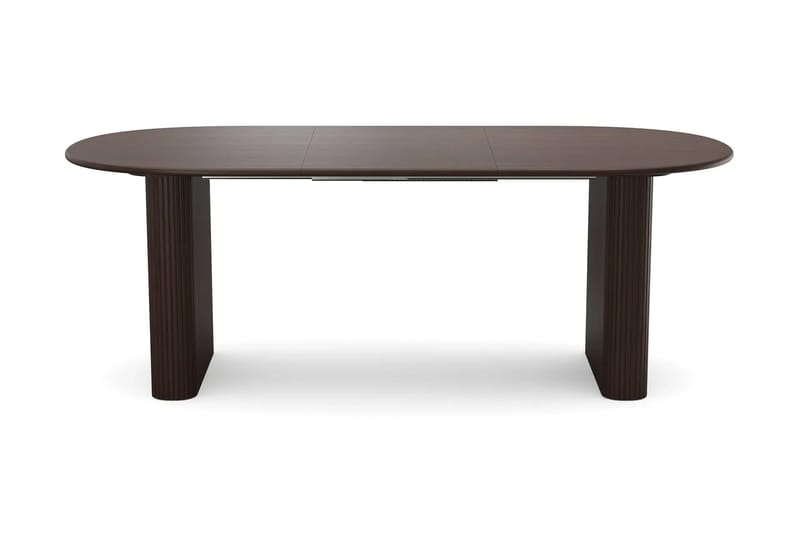 Noira Matgrupp förlängningsbart 160-220 cm Rökt Ek med 6 Malte Matstolar - Möbler - Bord & matgrupper - Matgrupper