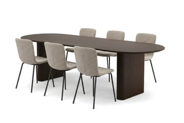 220-320 cm - Rökt ek