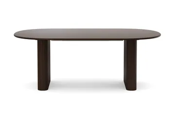 Noira Matgrupp förlängningsbart 220-320 cm Rökt Ek med 6 Katy Matstolar - Rökt ek - Möbler - Bord & matgrupper - Matgrupper