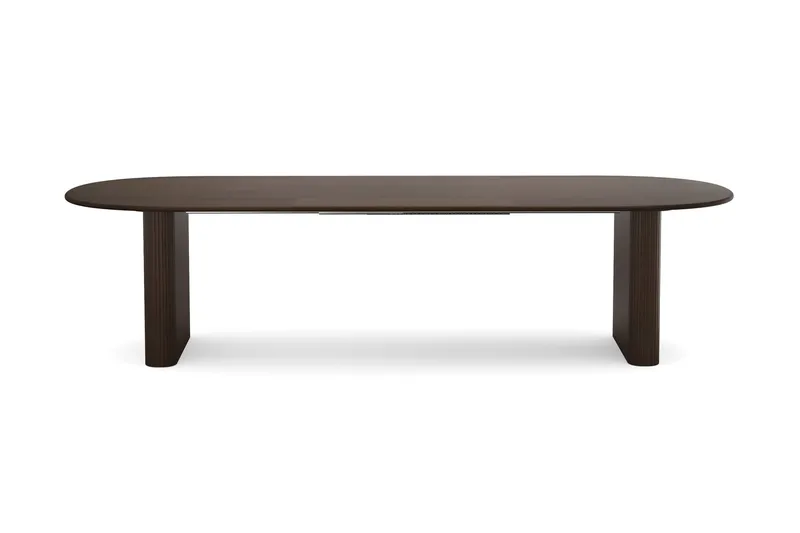 Noira Matgrupp förlängningsbart 220-320 cm Rökt Ek med 8 Reciclar Matstolar - Rökt ek - Möbler - Bord & matgrupper - Matgrupper
