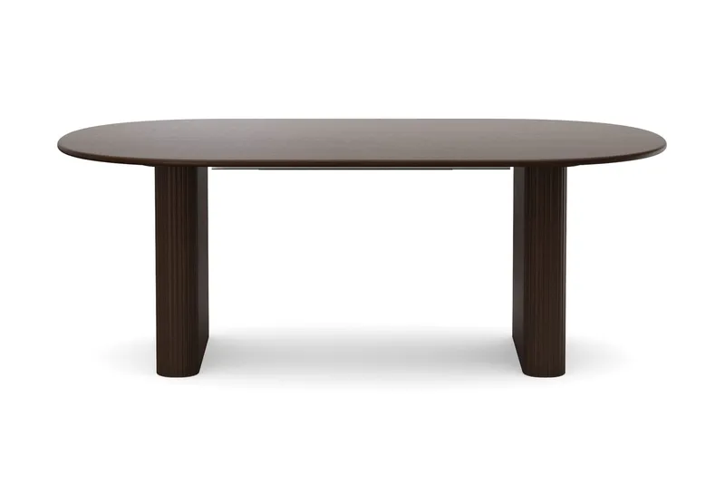 Noira Matgrupp förlängningsbart 220-320 cm Rökt Ek med 8 Reciclar Matstolar - Rökt ek - Möbler - Bord & matgrupper - Matgrupper