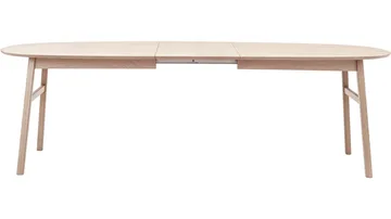 Nordal Matbord Förlängningsbar 105x205-305 cm - Vitpigmenterad - Möbler - Bord & matgrupper - Matbord & köksbord