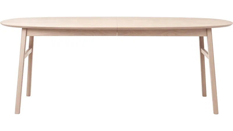 Nordal Matbord Förlängningsbar 105x205-305 cm - Vitpigmenterad - Möbler - Bord & matgrupper - Matbord & köksbord